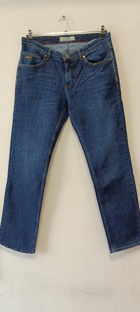 Мужские джинсы COBBELTI  2647 прямые синие арт. 2647cobelti