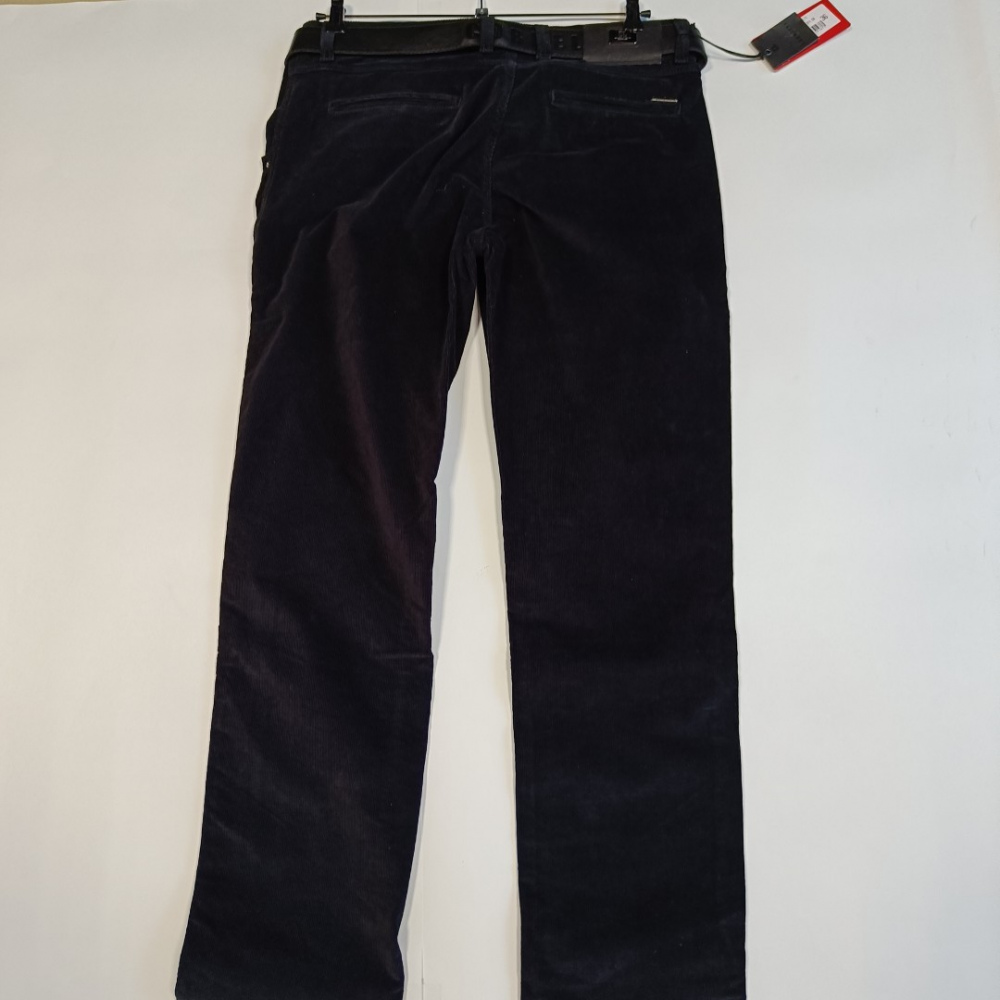 Мужские джинсы COBBELTI  7549 прямые вельвет черные арт. 7549cobelti