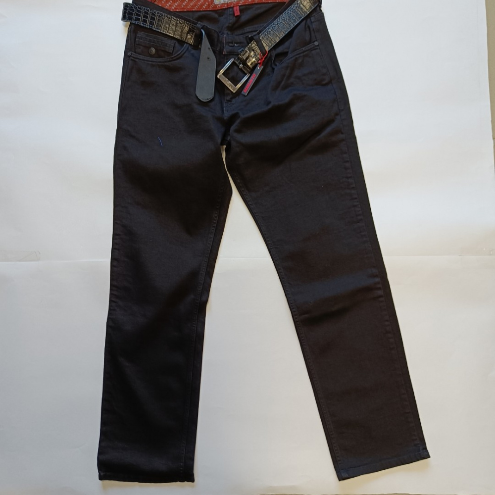 Мужские джинсы COBBELTI  1725 прямые черные арт. 1725cobelti