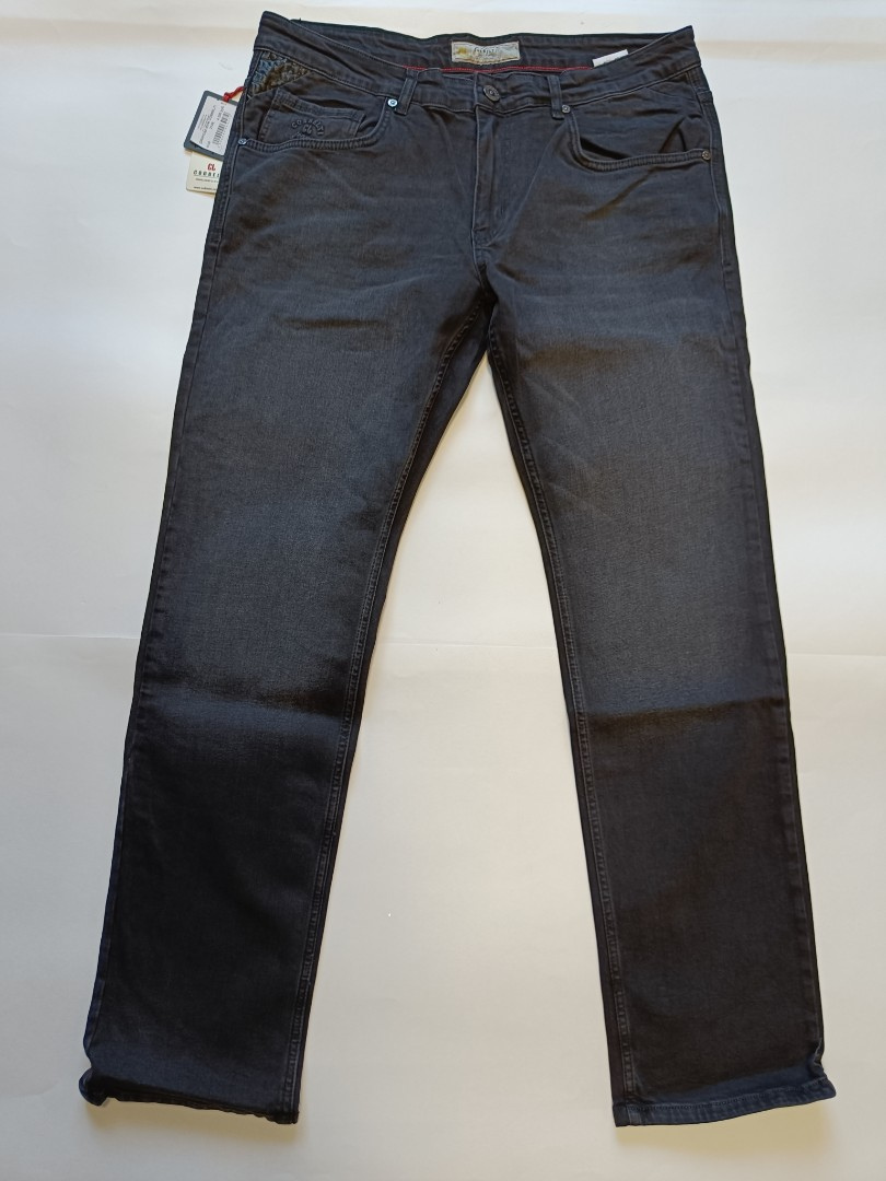 Мужские джинсы COBBELTI  2149 прямые черные арт. 2149cobelti