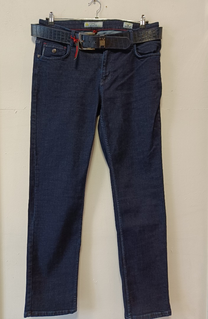 Мужские джинсы COBBELTI  1730 прямые черные арт. 1730cobelti