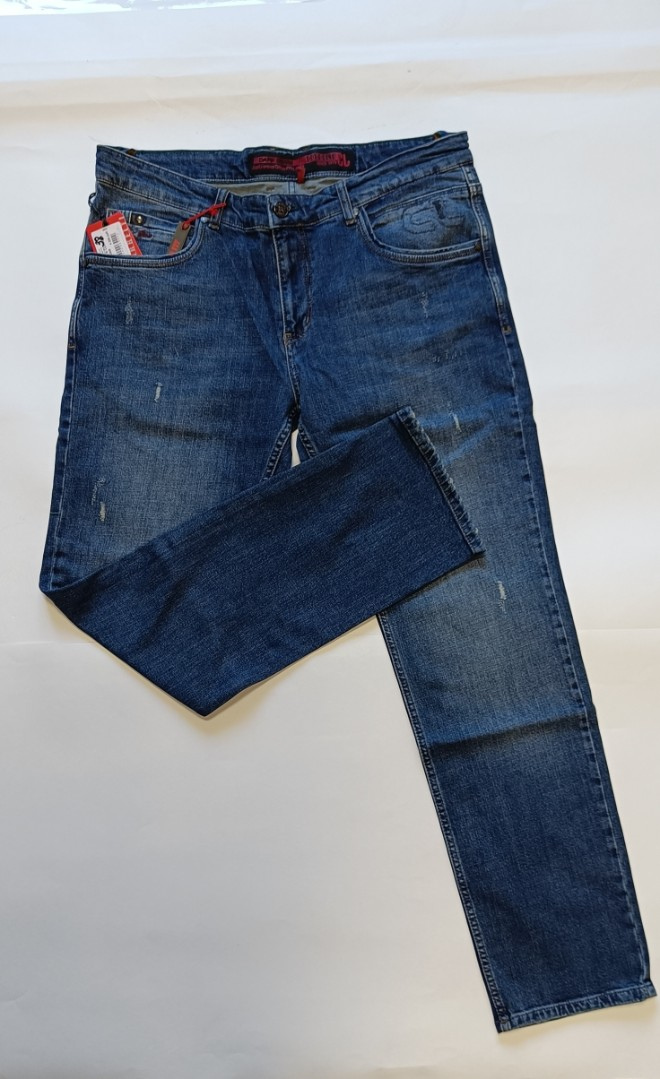 Мужские джинсы COBBELTI  2508 прямые черные арт. 2508cobelti