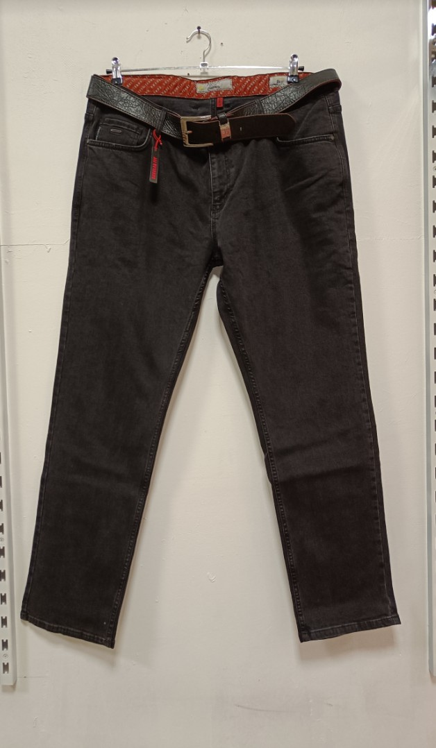 Мужские джинсы COBBELTI  1204 прямые черные арт. 1204cobelti