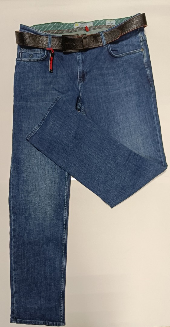 Мужские джинсы COBBELTI  1632 прямые черные арт. 1632cobelti