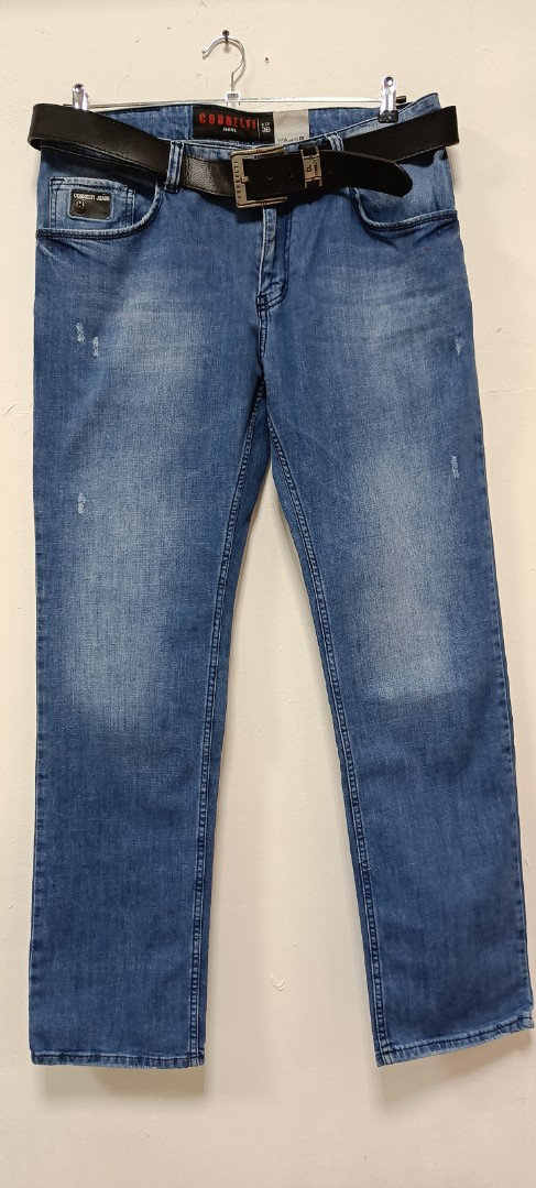 Мужские джинсы COBBELTI  1734 прямые синий арт. 1734cobelti