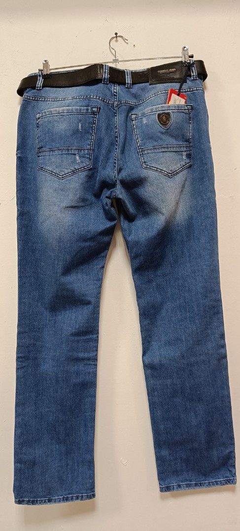 Мужские джинсы COBBELTI  1734 прямые синий арт. 1734cobelti