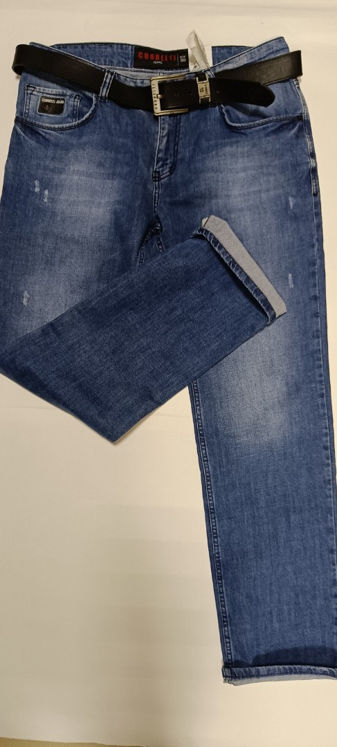 Мужские джинсы COBBELTI  1734 прямые синий арт. 1734cobelti