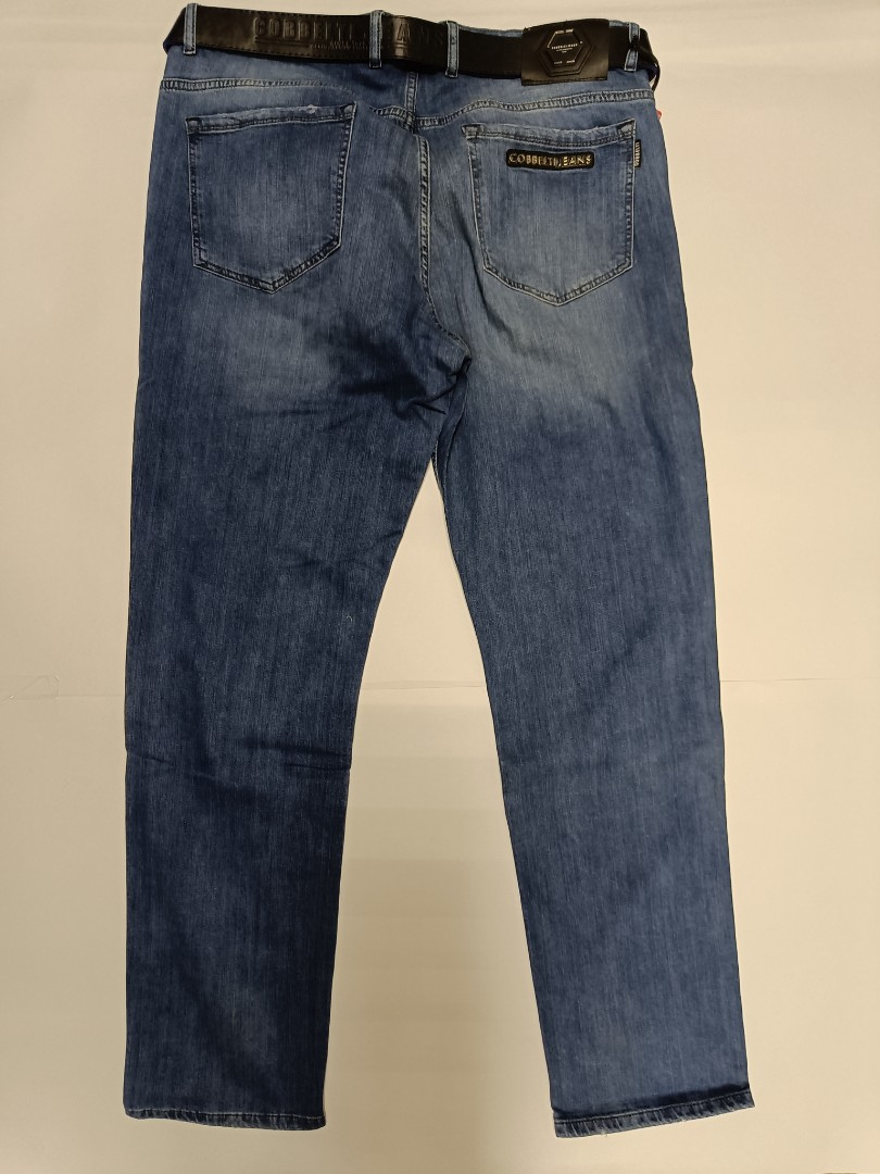 Мужские джинсы COBBELTI  1321 прямые синий арт. 1321cobelti