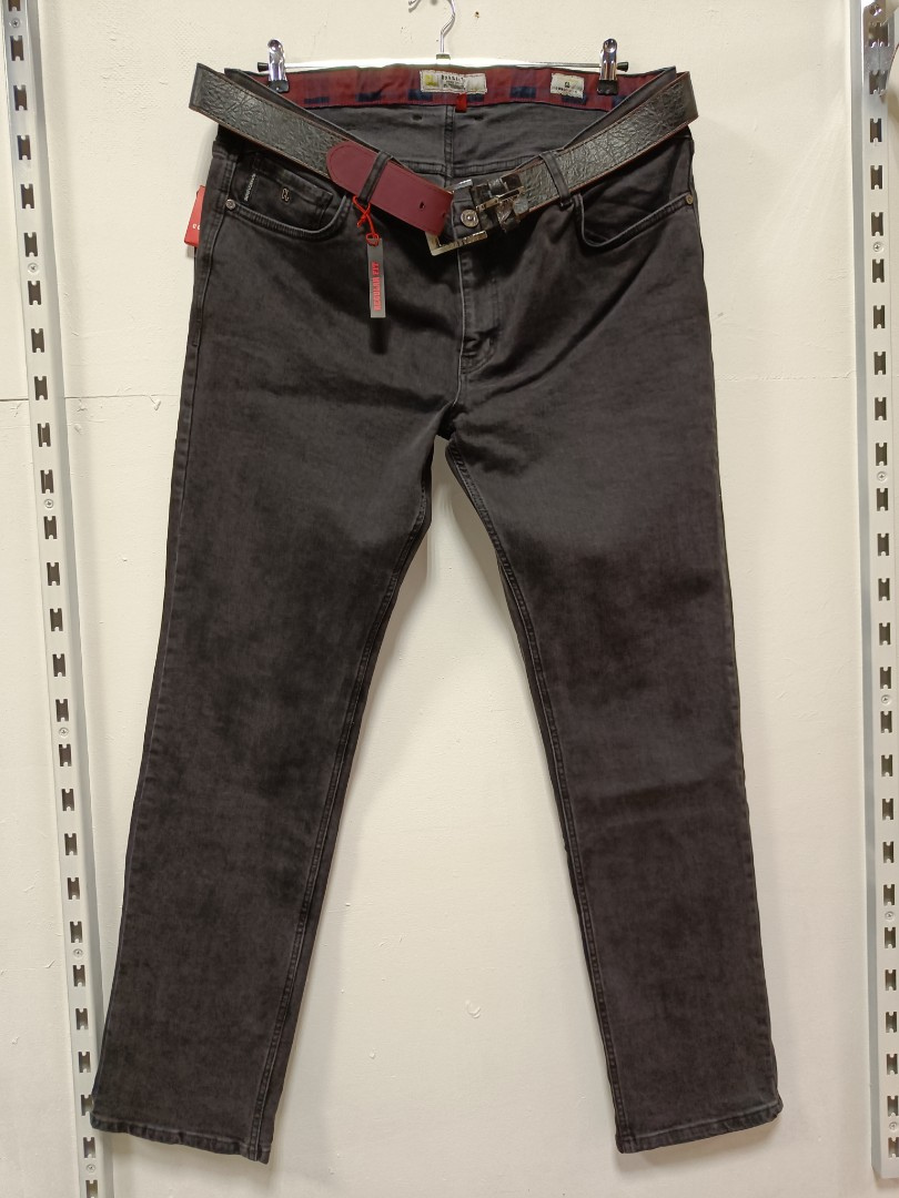 Мужские джинсы COBBELTI  2512 прямые черные арт. 2512cobelti