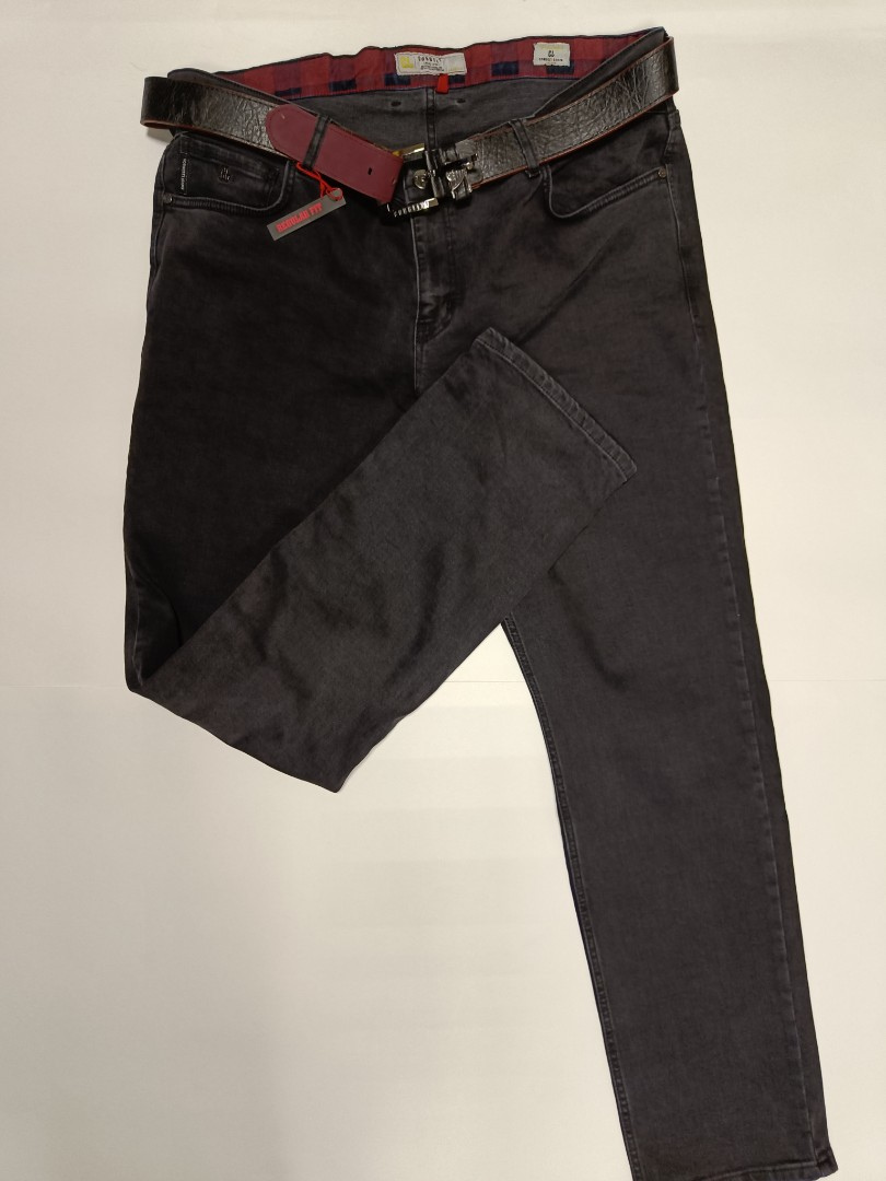 Мужские джинсы COBBELTI  2512 прямые черные арт. 2512cobelti