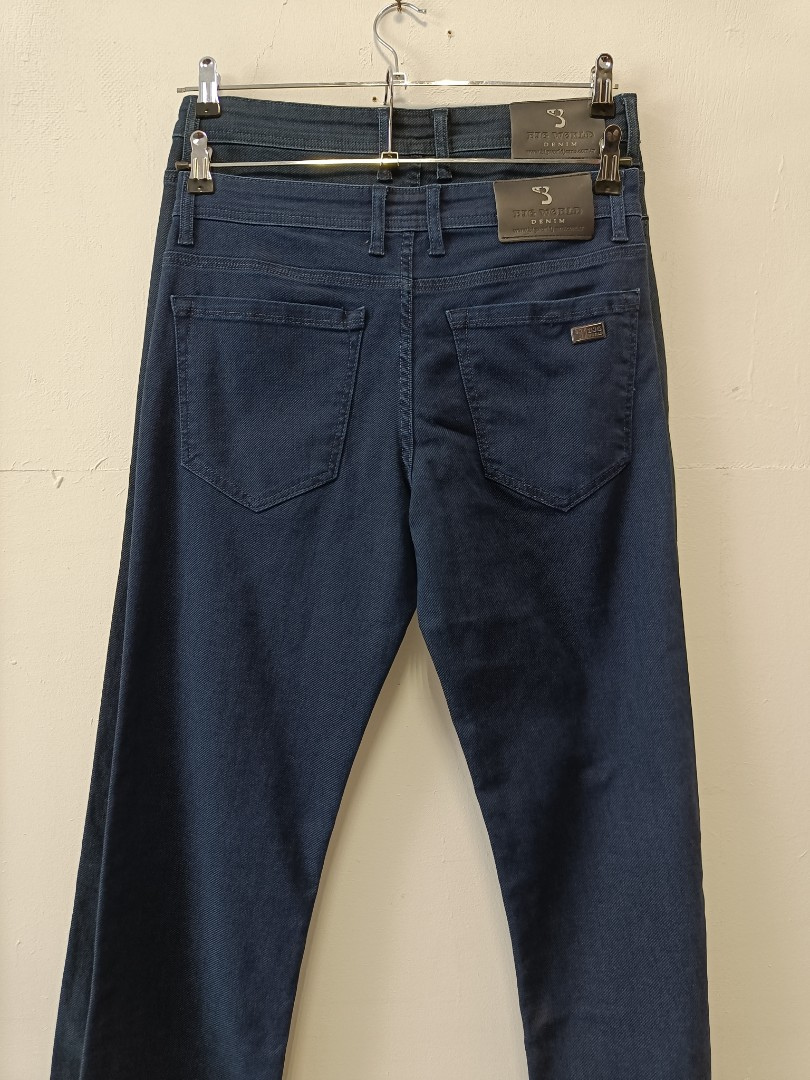 Мужские джинсы Big World  860 прямые синие арт. 860bigworld