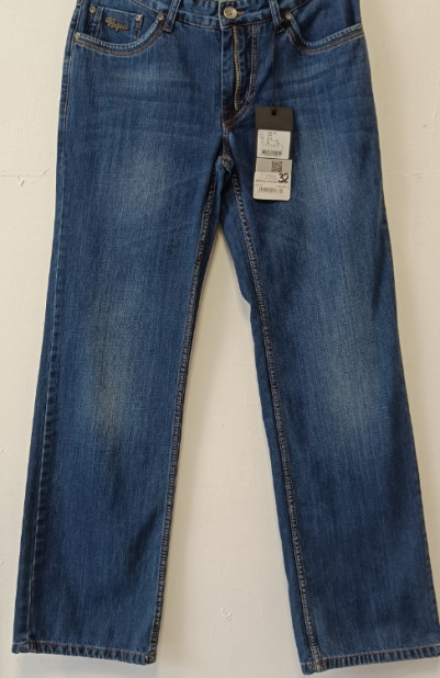 Мужские джинсы Big World  2522 прямые синие арт. 2522bigworld