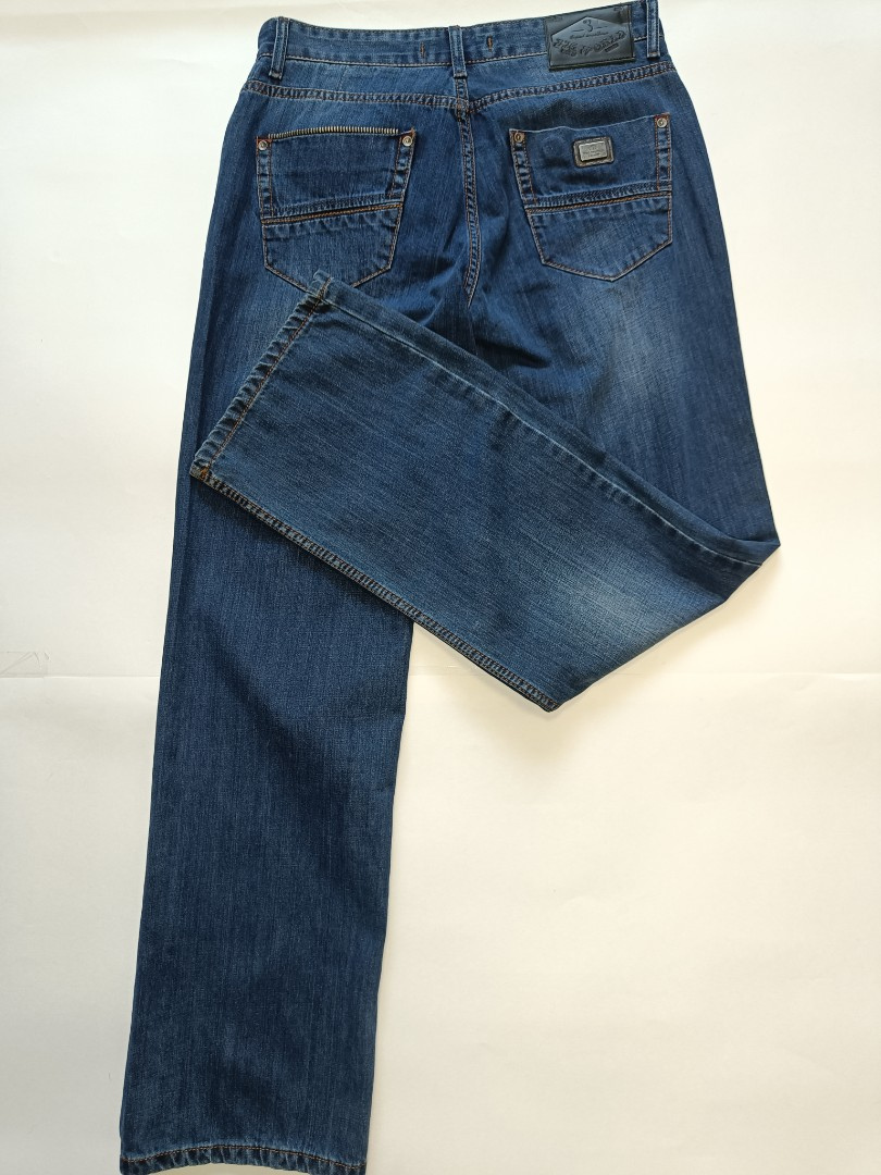 Мужские джинсы Big World  2522 прямые синие арт. 2522bigworld