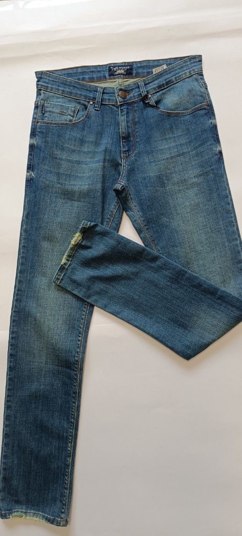 Мужские джинсы Big World   670 прямые синие арт. 670bigworld