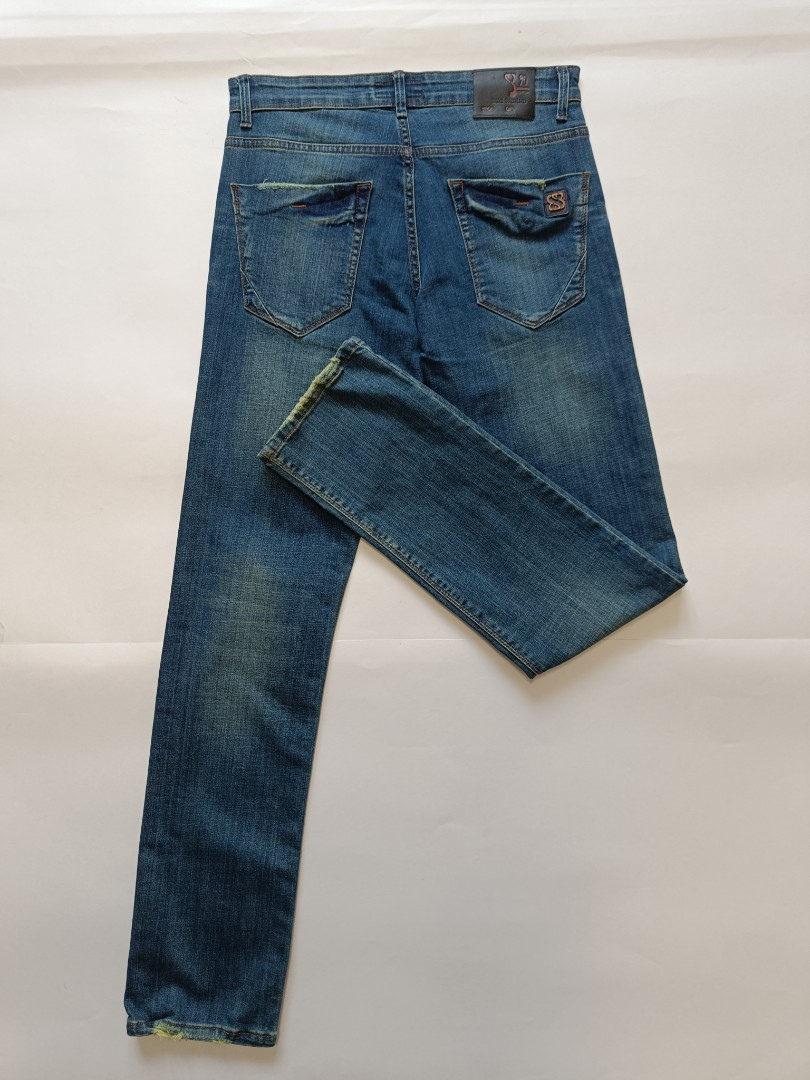 Мужские джинсы Big World   670 прямые синие арт. 670bigworld