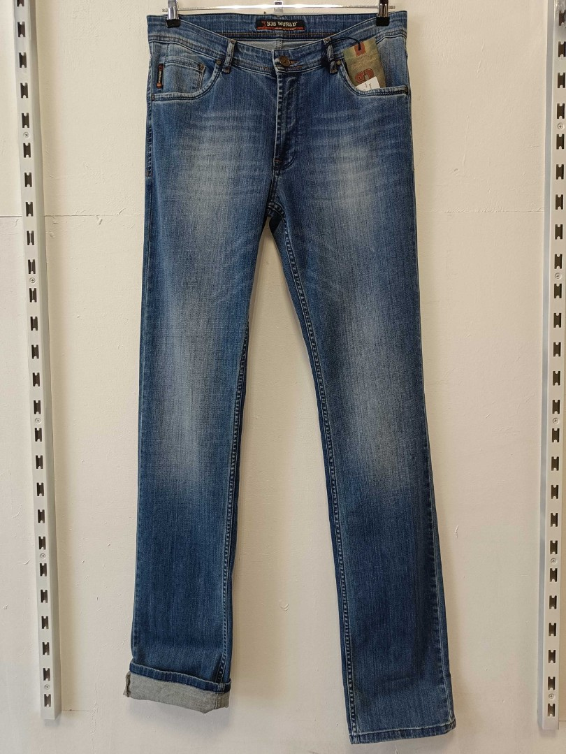 Мужские джинсы Big World  720 прямые синие арт. 720 bigworld
