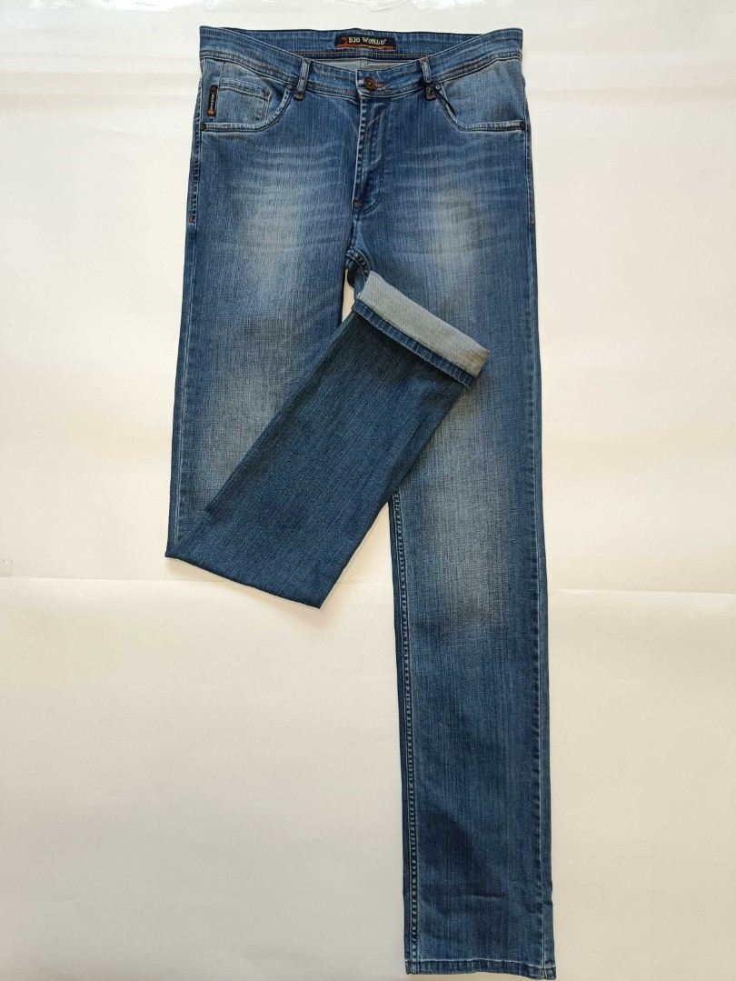 Мужские джинсы Big World  720 прямые синие арт. 720 bigworld