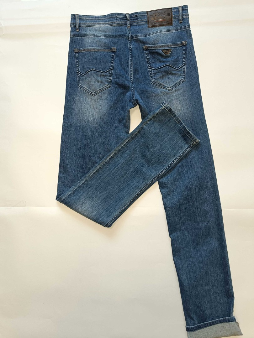 Мужские джинсы Big World  720 прямые синие арт. 720 bigworld