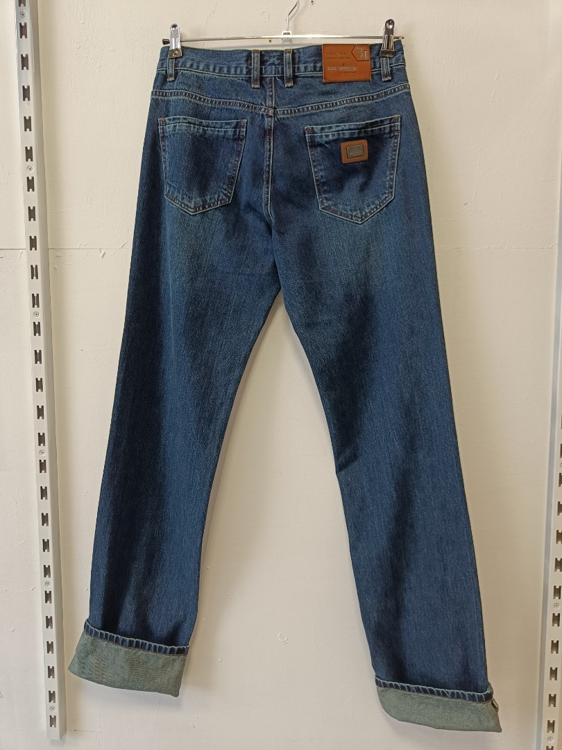 Мужские джинсы Big World 2521 высокий рост прямые синие арт. 2521bigworld