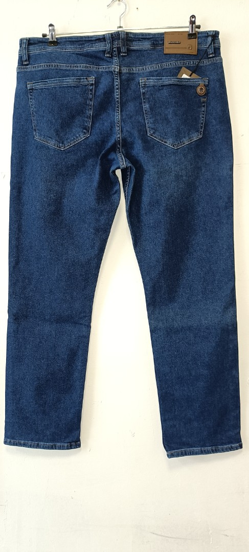 Мужские джинсы Big World   860-10 прямые черные арт. 860-10bigworld