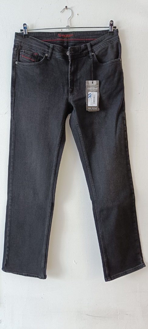 Мужские джинсы Big World   2521-145 короткие прямые синие арт. 2521-145bigworld