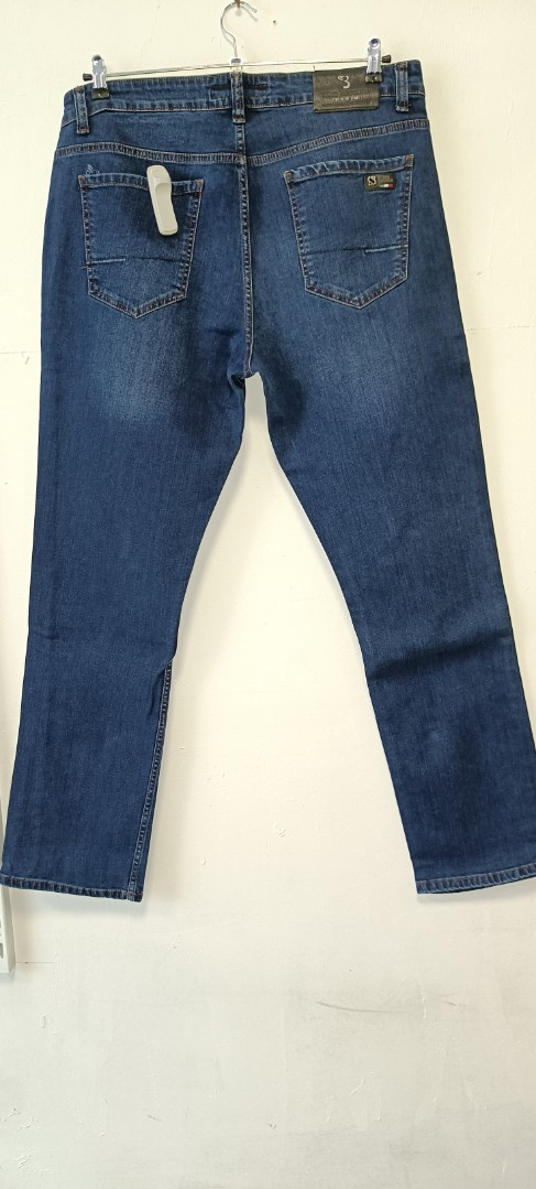 Мужские джинсы Big World  630-04 прямые синие арт. 630-04bigworld