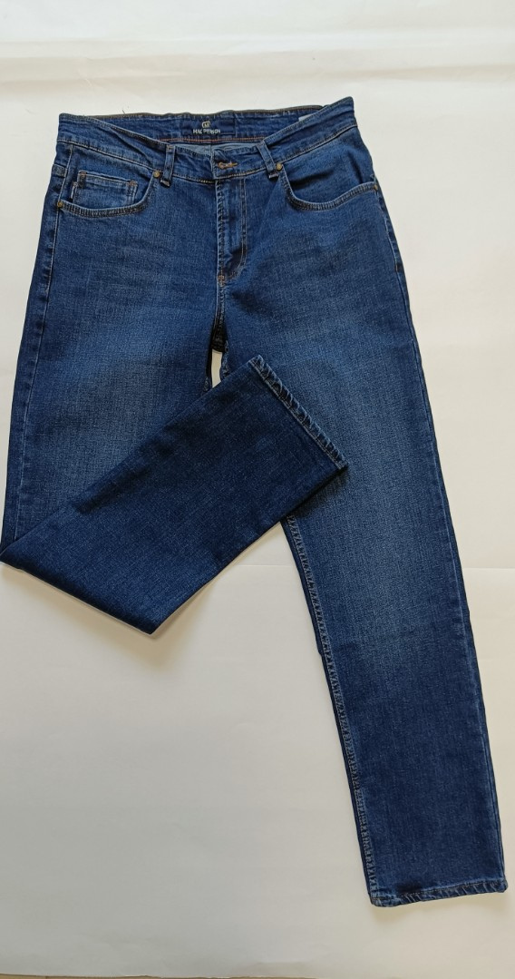 Мужские джинсы Mac Person 2987 прямые синие арт. 2987macperson
