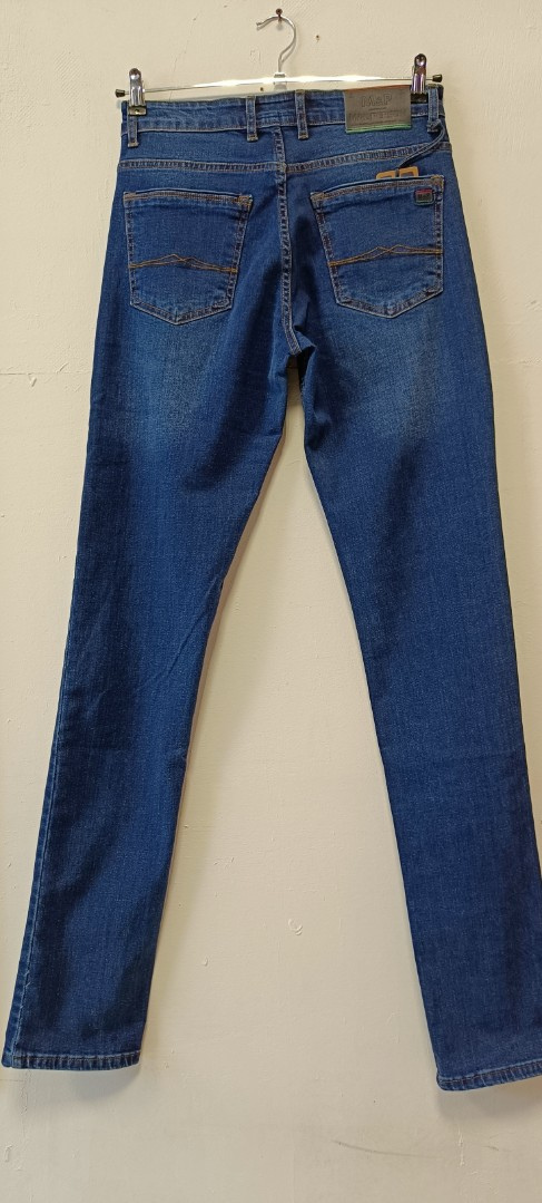 Мужские джинсы Mac Person 2975 прямые синие арт. 2975macperson