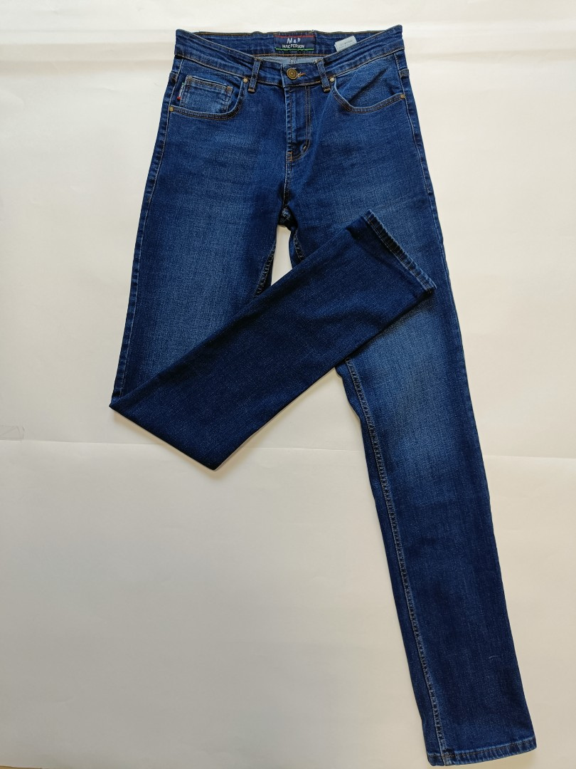 Мужские джинсы Mac Person 2975 прямые синие арт. 2975macperson