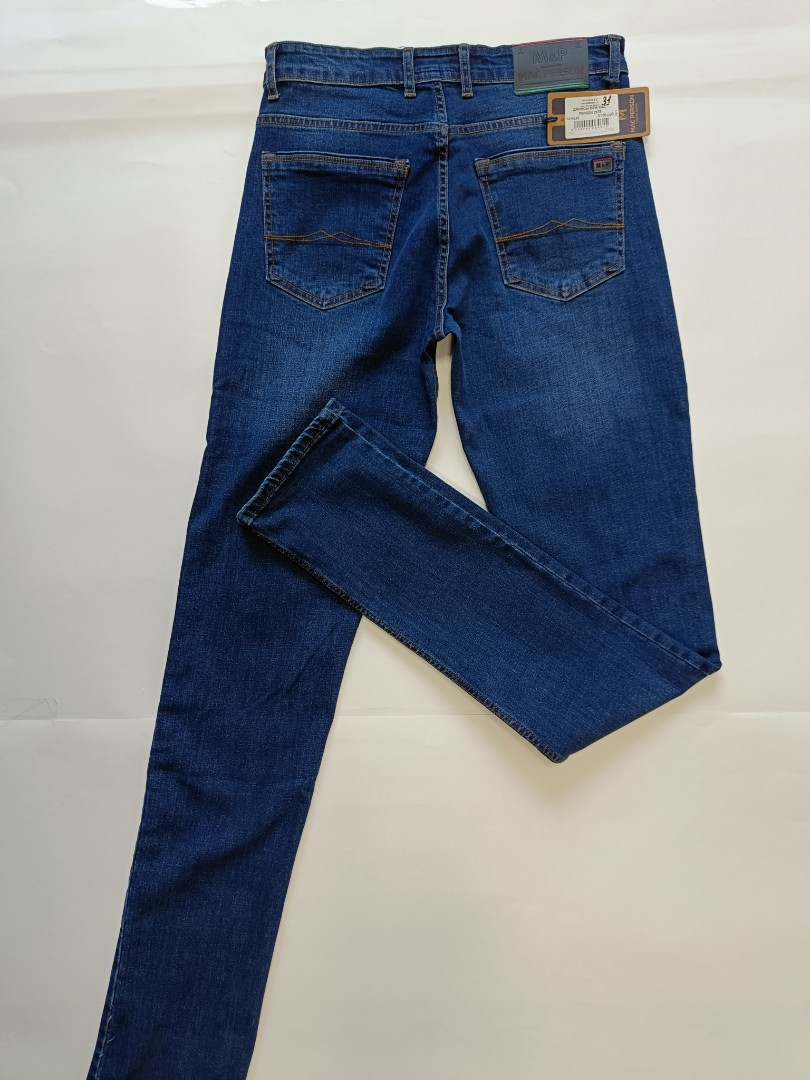 Мужские джинсы Mac Person 2975 прямые синие арт. 2975macperson