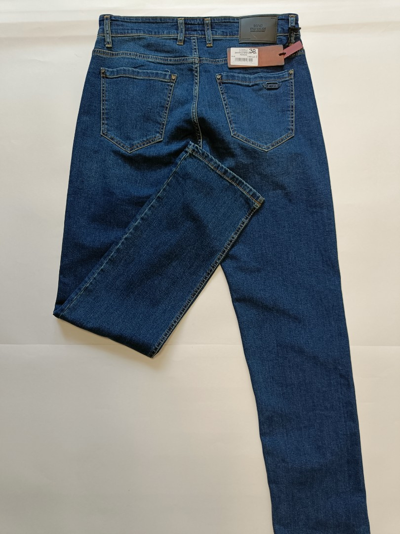 Мужские джинсы Mac Person 2802 прямые синие арт. 2802macperson