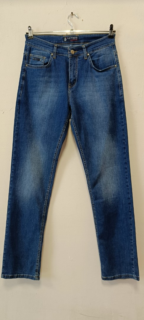 Мужские джинсы Mac Person 2899 прямые синие арт. 2899macperson
