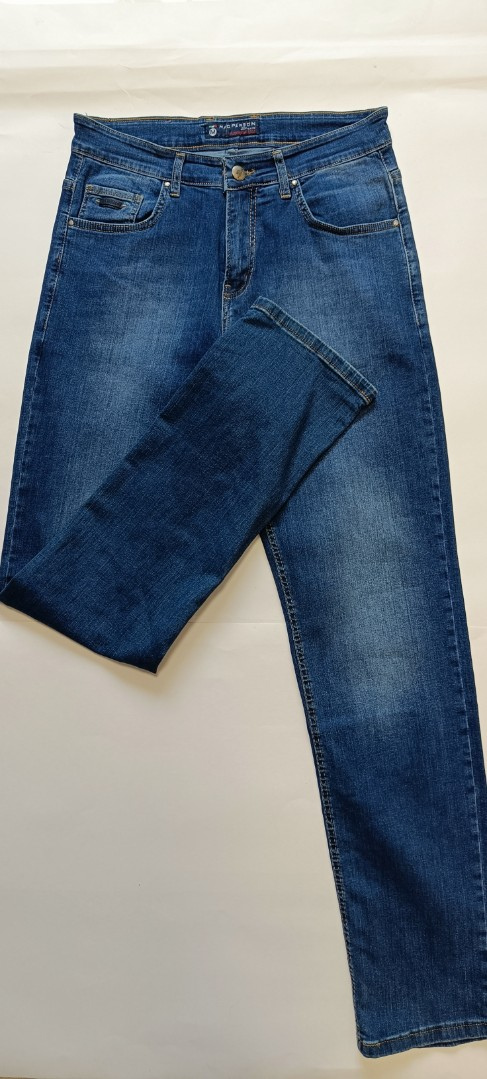 Мужские джинсы Mac Person 2899 прямые синие арт. 2899macperson