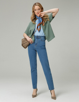 Oversized Cotton Blouse