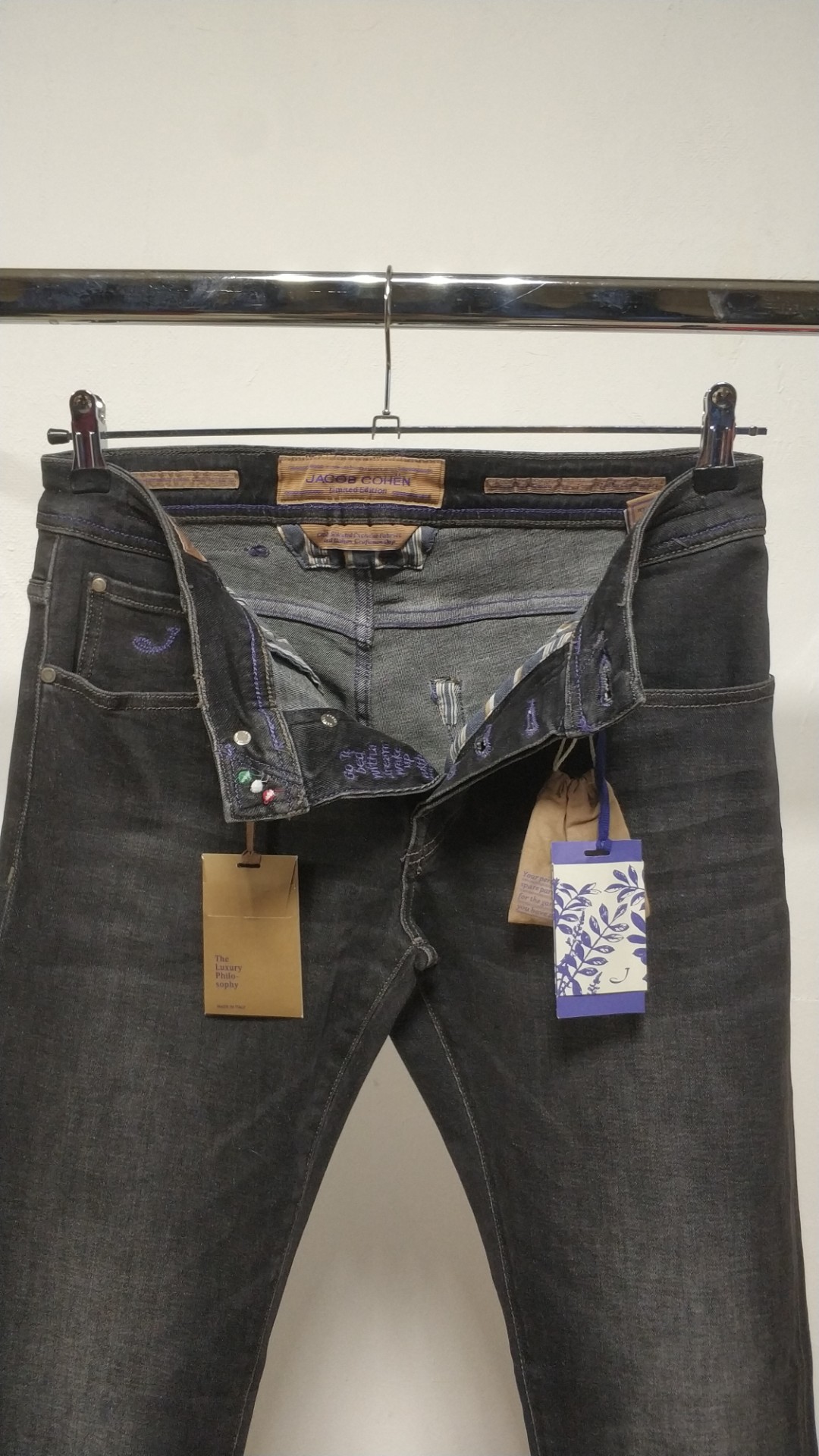 Мужские джинсы Jacob Cohen прямые арт. 2297 2