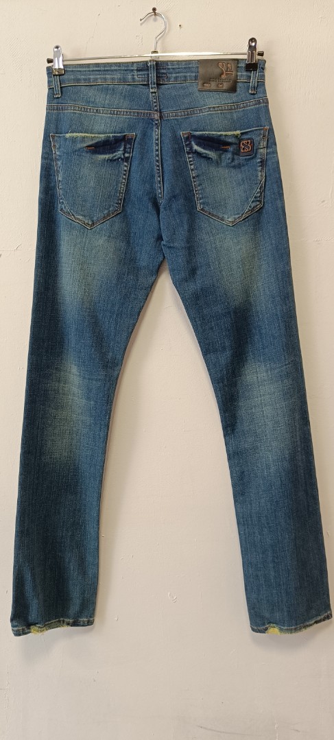 Мужские джинсы Big World   670 прямые синие арт. 670bigworld 3